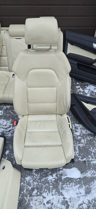 Fotele kanapy boczki Audi A6 C6 bananowe kubełki EU