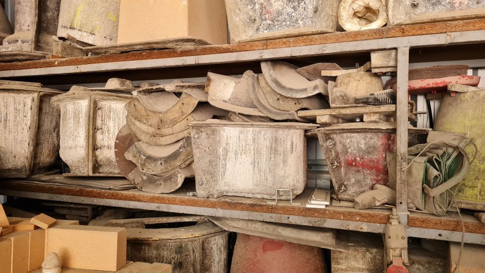 Moldes de vasos e artigos de jardim em fibra