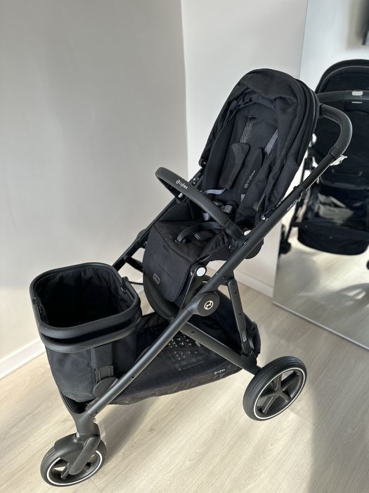 Wózek bliźniaczy spacerówka Cybex Gazelle S czarny