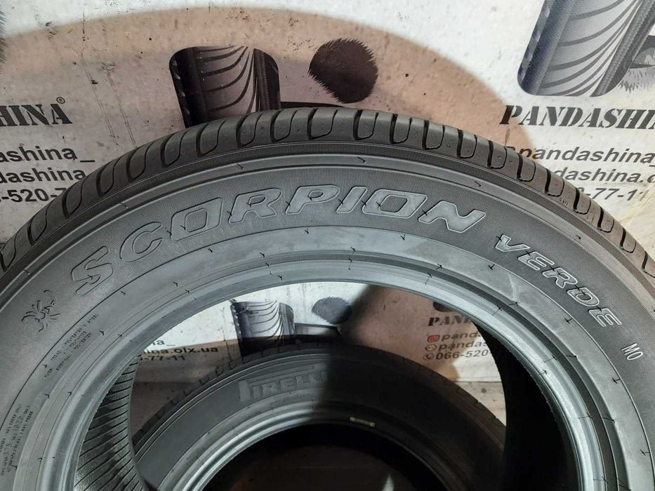Шини 6,5мм 235/60 R18 PIRELLI ScorpionVerde б/у літо склад