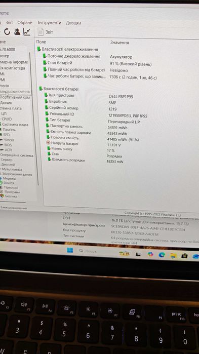 Ноутбук Dell Vostro 15 7510 15,6" i7-11800H/16Gb/1TB/RTX3050TI