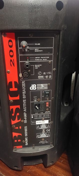 Colunas marca db technologies ativo bom estado