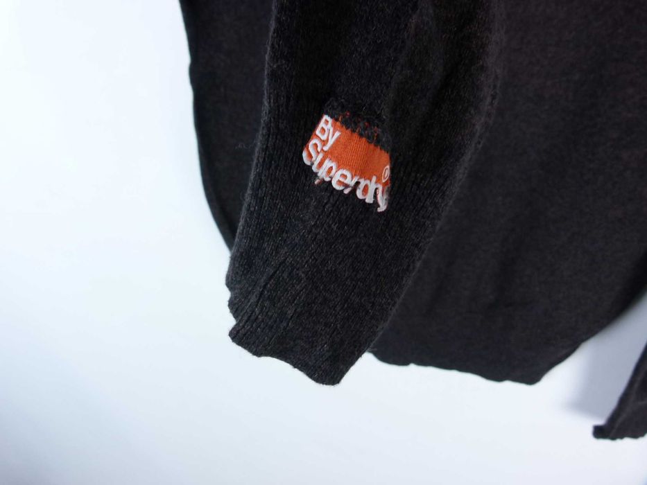 SUPERDRY męski cieńszy sweter z kaszmirem / M