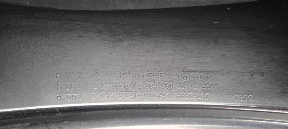 Felgi alufelgi z oponami Lato Bmw M-pakiet  STYLING M624 1 F21 F22 F23