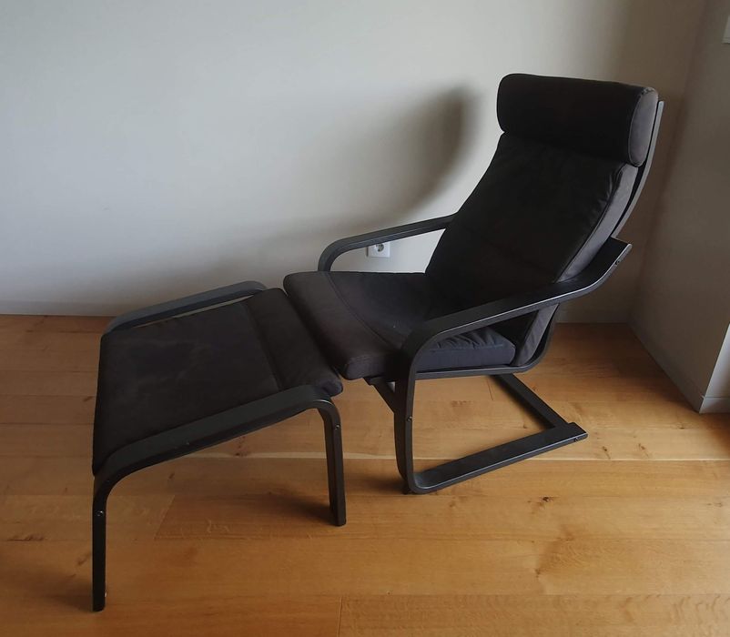 Poltrona IKEA preta
