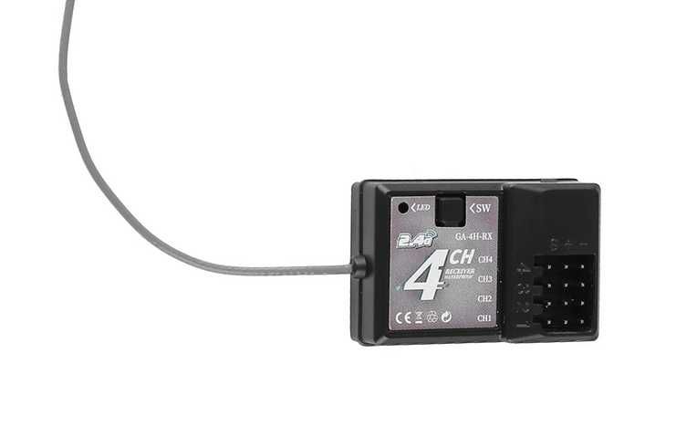Приемник для аппаратуры GA-4H-TX 2.4GHz 4CH Radio System (GA-4H-RX)