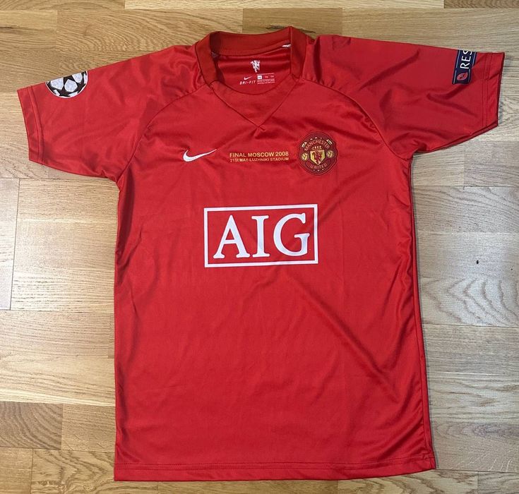 Колекційна футбольна футболка «Манчестер Юнайтед» 2007-2008 Ronaldo