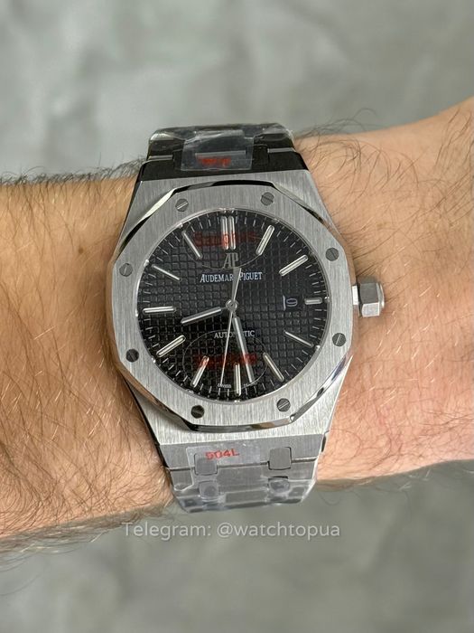 Годинник Audemars Piguet Royal Oak Automatic Black Dial
