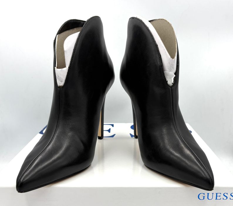 ‼️Nowe oryginalne botki GUESS Orlee czarne 40 AZ105 skóra szpilka 11cm