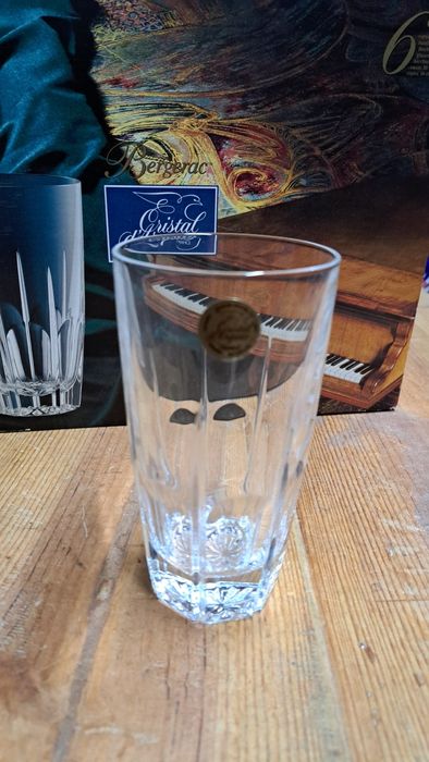 12 Copos + Jarro Cristal d'Arques