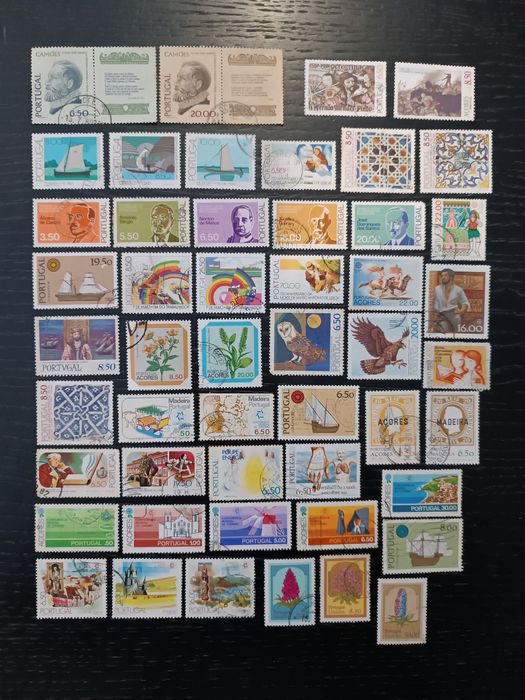 Selos de Portugal, 50 selos de 1979 a 1981