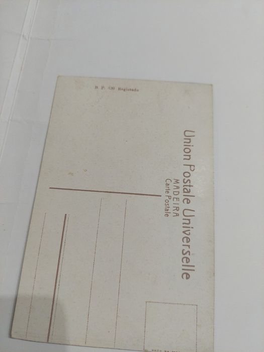 Postal antigo Mafra palácio