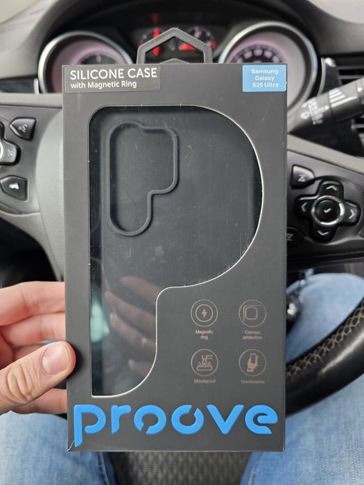 Чохол Proove Silicone Case with Magnetic Ring Samsung Galaxy S25 Ultra