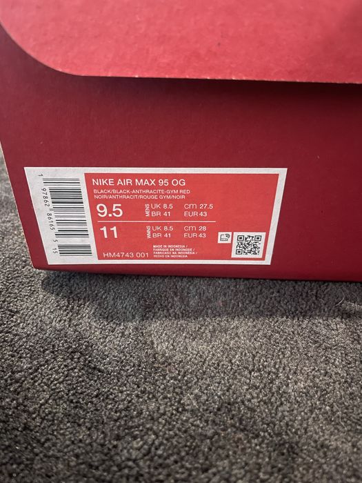 Air max 95 x levis