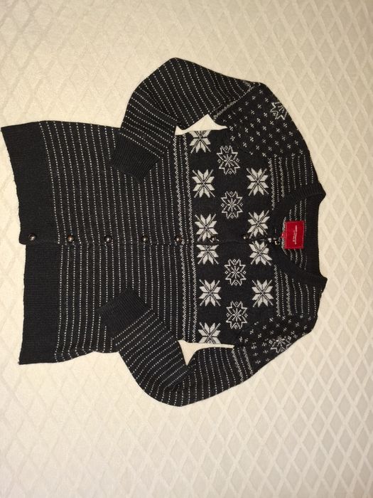Sweter ciepły  z welną M