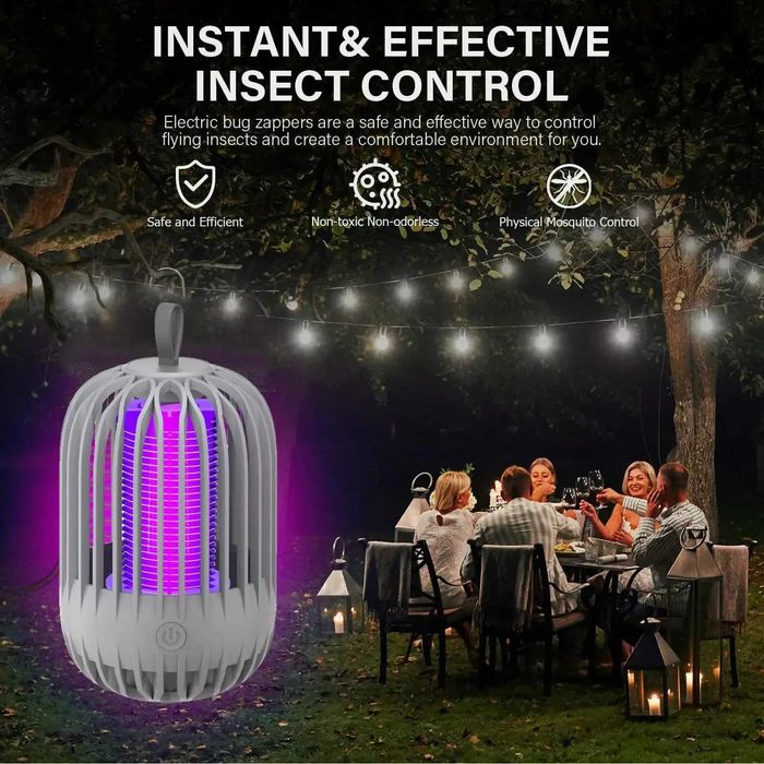 Pułapka owadobójcza lampa na komary USB zabójca komarów