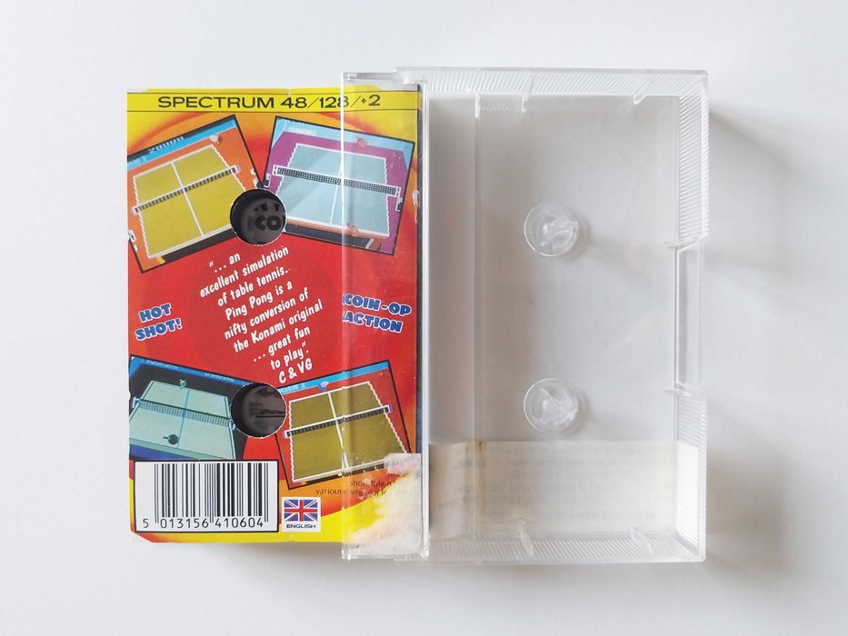 jogo ORIGINAL spectrum PING-PONG The Hit Squad | Konami
