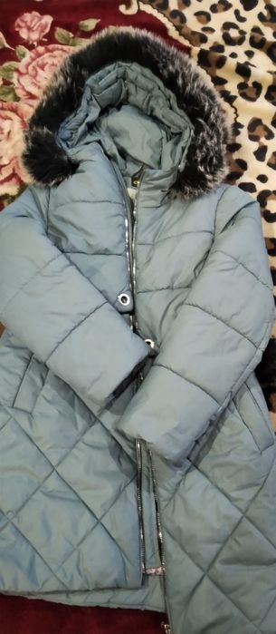 Зимове пальто для дівчаток