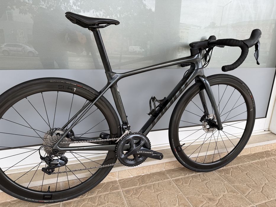 Bicicleta de estrada Giant TCR - Bem equipada