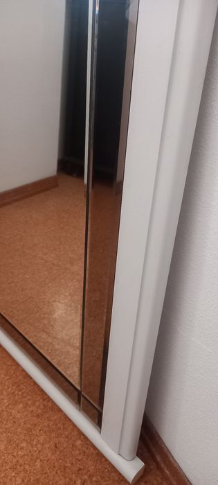 Espelho branco/ Espelho parede