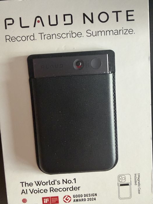 PLAUD Note ChatGPT AI (Black)