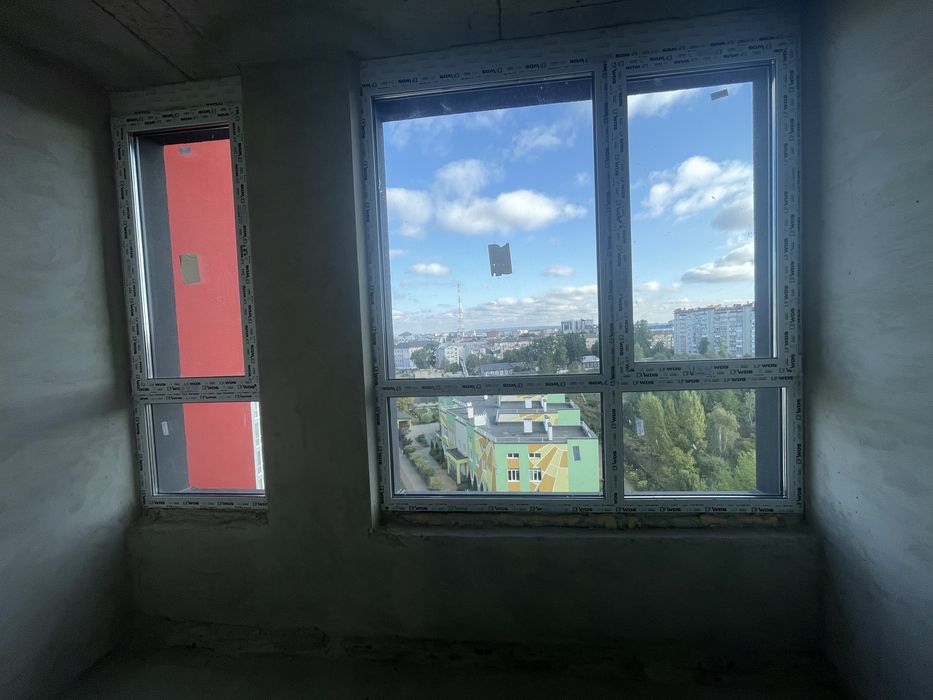 Центр міста, видова 1-к квартира