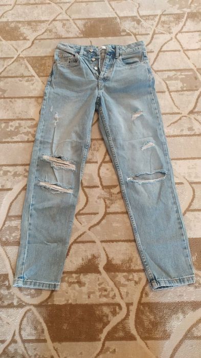 Spodnie mom fit sinsay