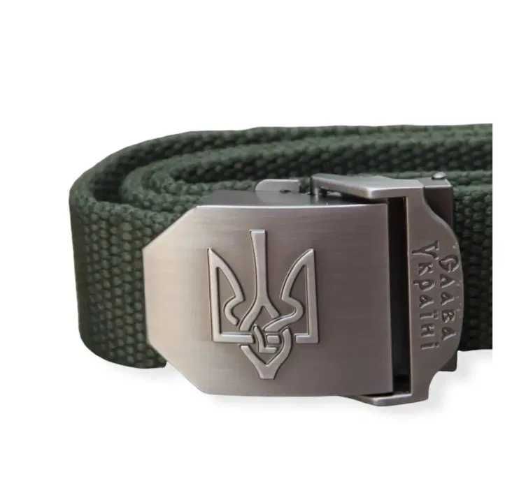 Армейский ремень Герб олива ремнь тактический военный ремень Тризуб