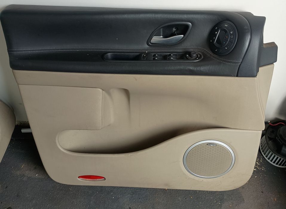 Boczki skora + roletki renault espace 4