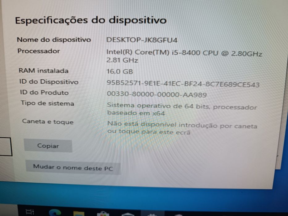 Computador ASUS gaming