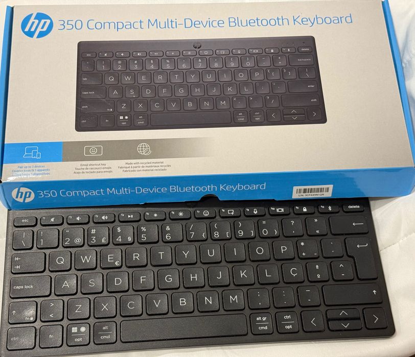 Teclado compacto HP 350 (Bluetooth)496043365258373120