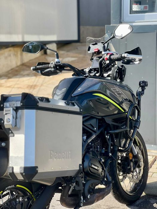 Benelli TRK 702 X Oportunidade Usado – Full Extras, Cinza/Amarelo – GGMOTOS