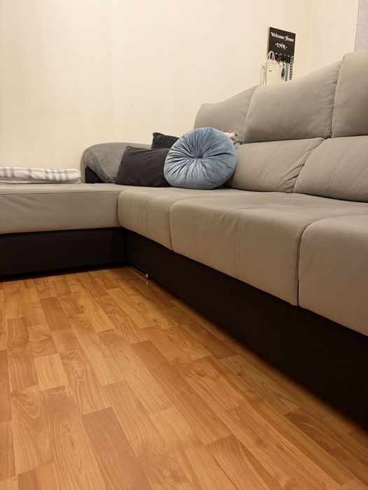 Vendo sofá cinzento
