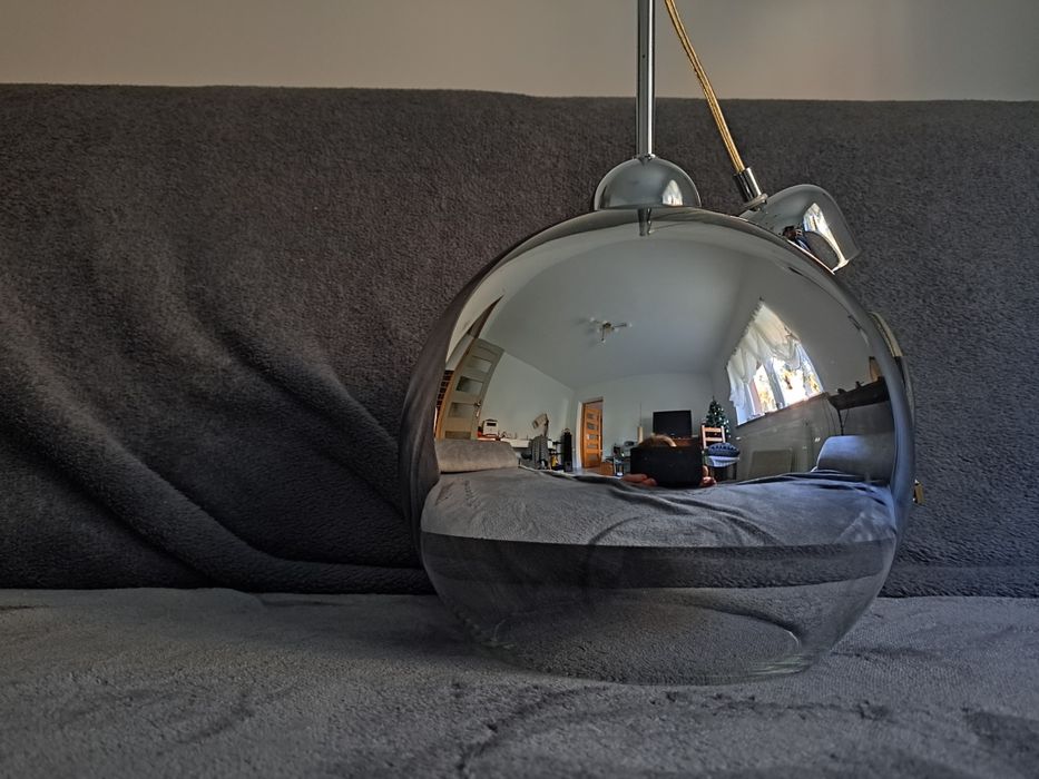 Lampa sufitowa żyrandol kula