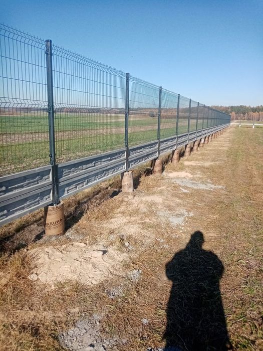 Ogrodzenia panelowe Panel ogrodzeniowy Bramy Siatka Montaż Panel 3 D