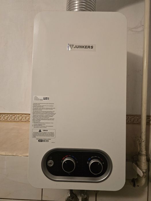 Piecyk gazowy Junkers Hydro 4200 WR9-4 KB - W pełni sprawny, zadbany