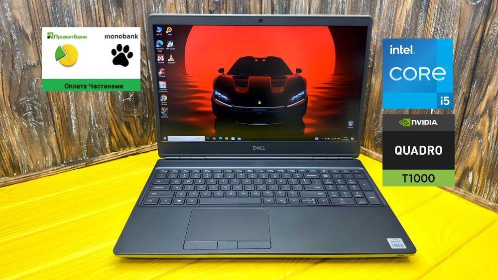 РОЗПРОДАЖ! Професійний Ноутбук Dell Precision 7550 / Quadro T1000 4 GB