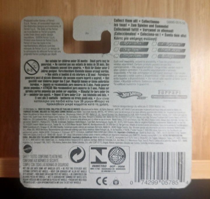 Ferrari 575 GTC hot wheels