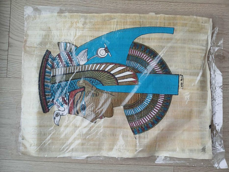 Papirus z wizerunkiem Kleopatry
