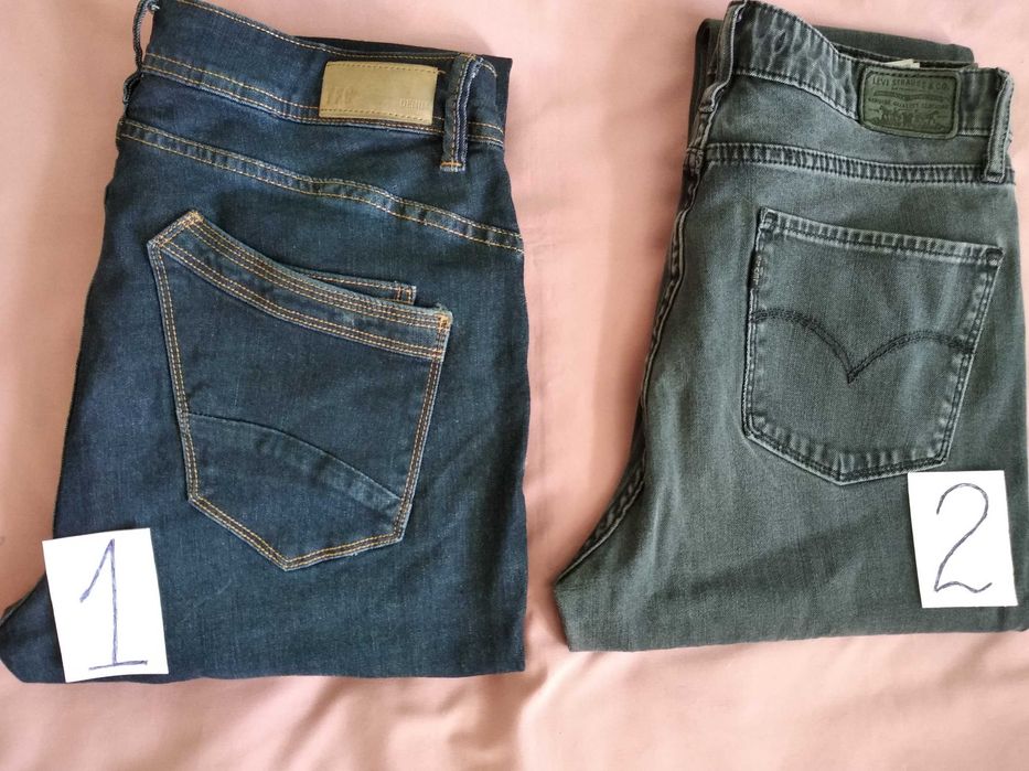 Мужские джинсы Levi's, Wrangler, Denim, Chicoree