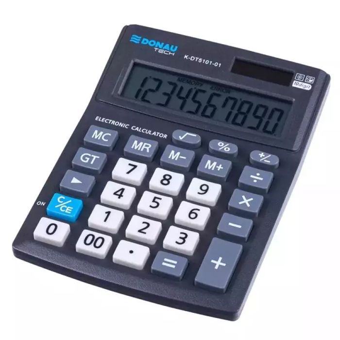Kalkulator biurowy 10 cyfr czarny. Nowy Produkt