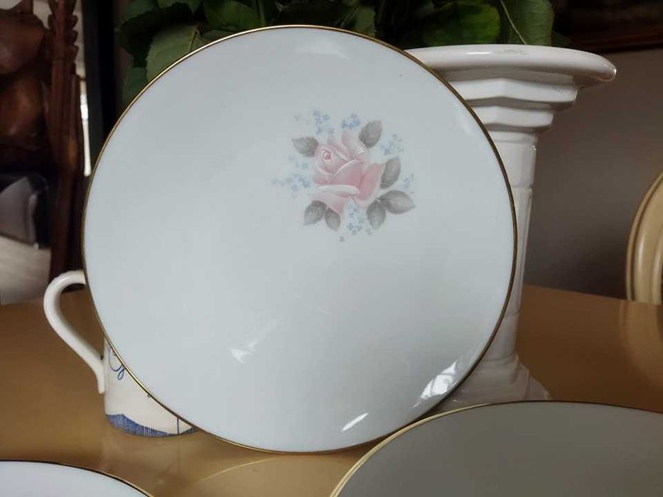 Talerze Noritake China Roseville 21cm talerz 6 sztuk