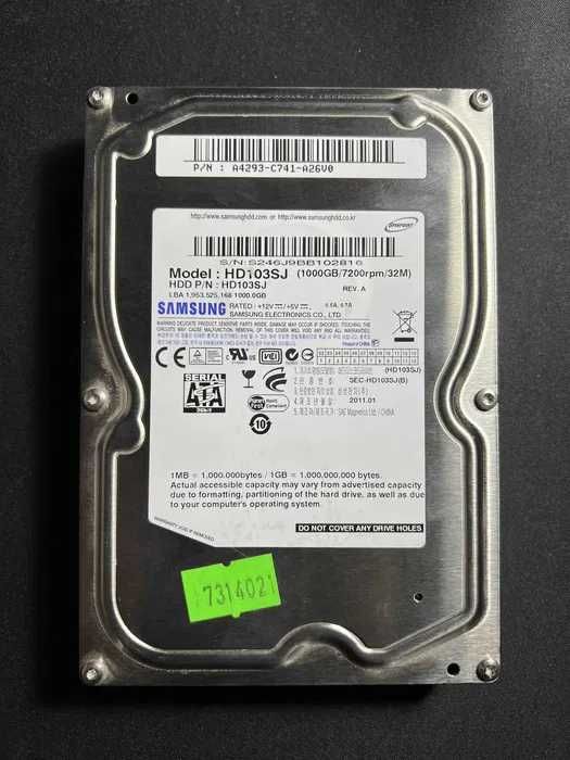 Dysk samsung 1tb 14700godzin