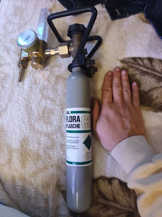 JBL butla CO2 cały zestaw