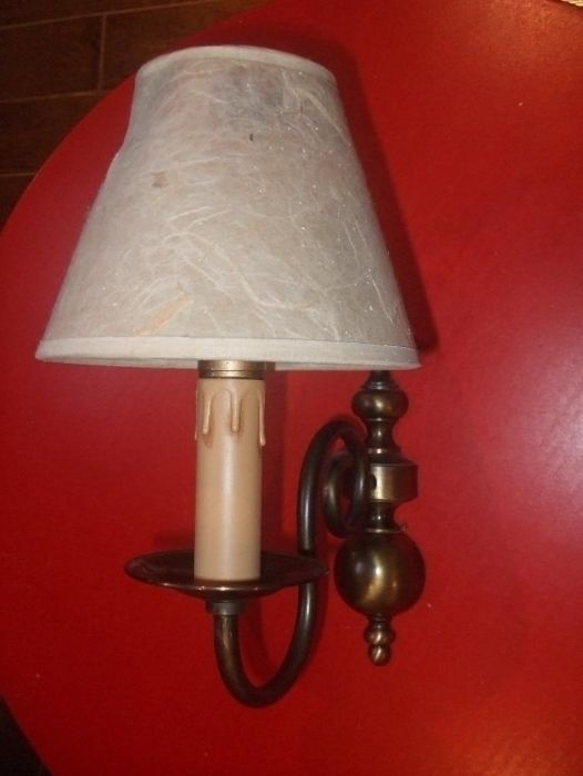 Candeeiro em latão.