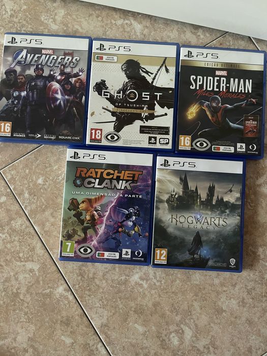 PS5 Avaria ( descrição ) , 2 Comandos e Jogos