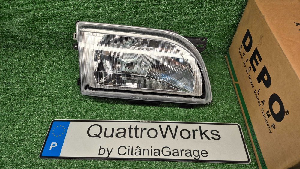 Otica Farol Direito Ford Transit MK4 1994 a 2000 Ref. 431-1151R-LD-EM NOVO DEPO