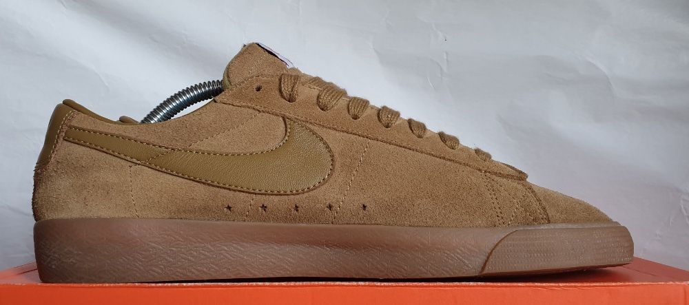 Nike Blazer Low GT x Supreme Tan 2016 9.5US/27.5CM/43EUR