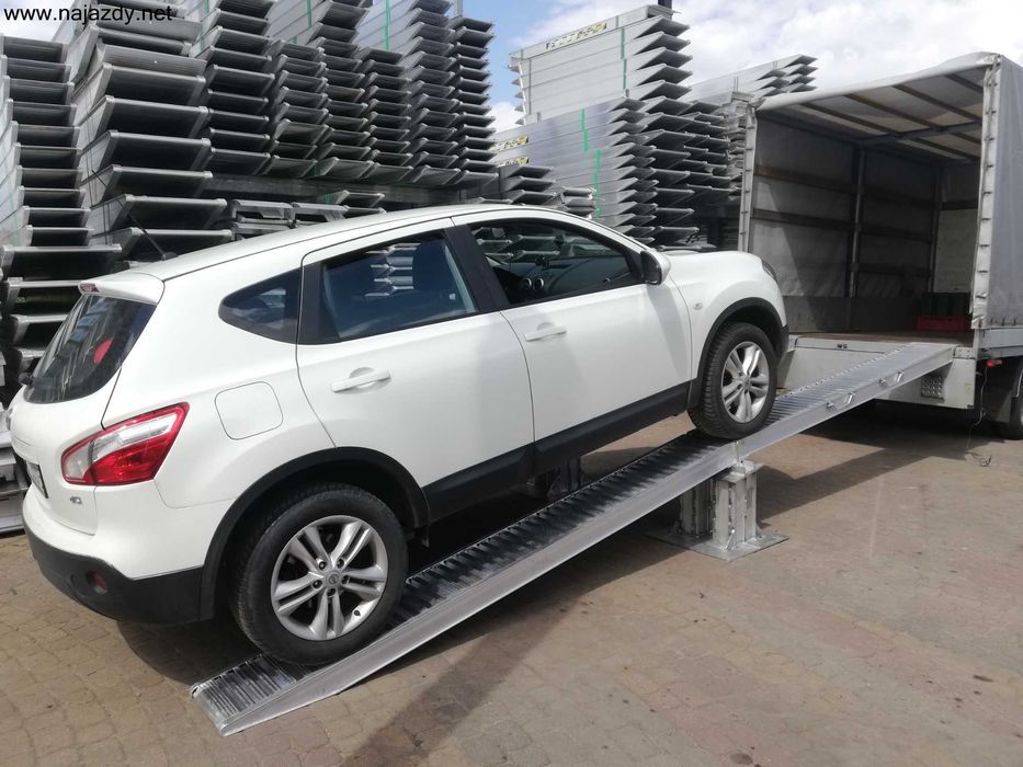 Najazdy Aluminiowe 2m 3,2t Cert CE/Gwarancja/ od ręki