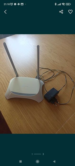 Ruter TP- LINK model TL-MR3420